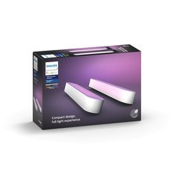 Philips Hue Set 2x Tischleuchte Play LED weiß 42W 530lm  2000–6500K Hue White Color Ambiance